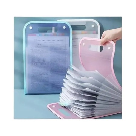 Portable 13 Layer File Folder Bag